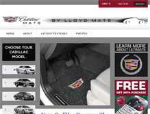 Tablet Screenshot of cadillacmats.com